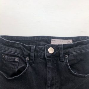 ASOS high rise black jeans!